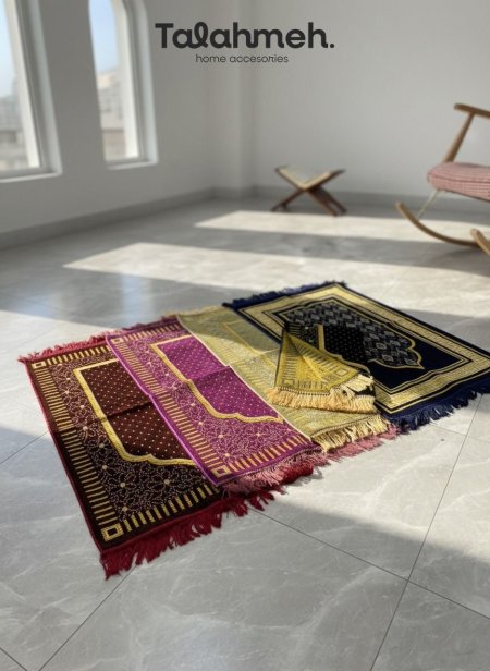 سجادة صلاة تركي بالوان مختلفة